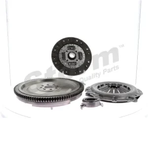 KIT EMBRAYAGE 4 PIÈCES AVEC VOLANT MOTEUR RIGIDE POUR RAV 4/AVEN 2.0D (REF : STO1005)