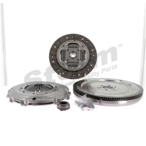 KIT EMBRAYAGE 4 PIÈCES AVEC VOLANT MOTEUR RIGIDE POUR PSA 1.6HDI 110C (REF : STO835071A)